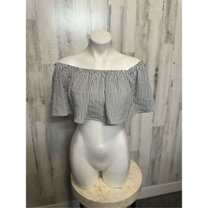 Windsor Stripped crop top